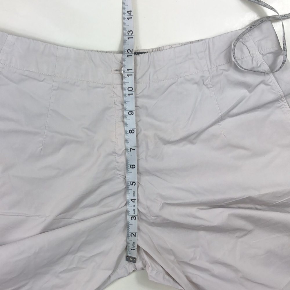OSKA High Rise Elastic Waist Off White Cotton Cropped Wide Leg Pants Inseam 25” - Picture 9 of 16